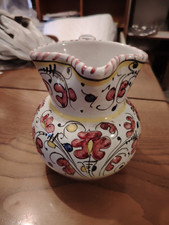 Brocca In Ceramica Di Deruta Firmata Sberna