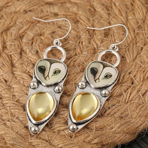Orecchini gufi vintage - 🦉orecchini,