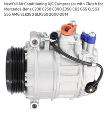 New A/C Compressor w/ Clutch