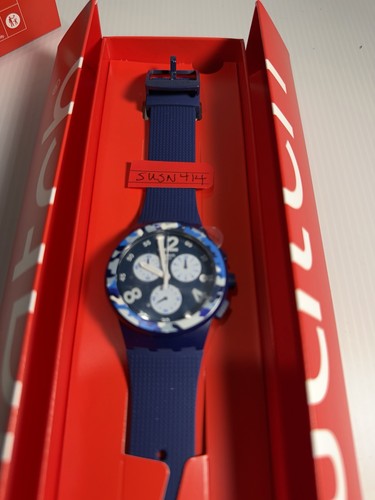 New swatch chrono - swatch, camoblu
