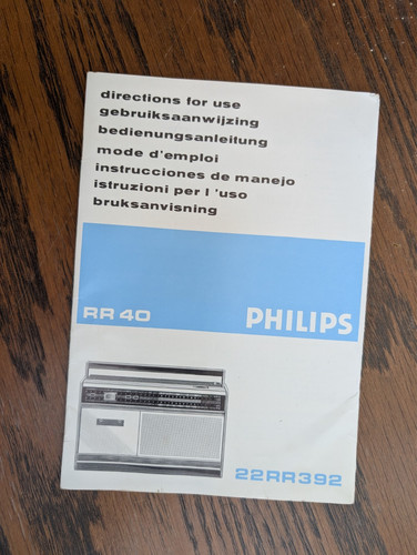 Manuale istruzioni philips - manuale,