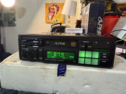 Autoradio vintage alpine - alpine, 7179