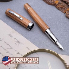 Nonne - Paragon Wood Olive - Penna stilografica - FP NUOVA CON SCATOLA F 18K