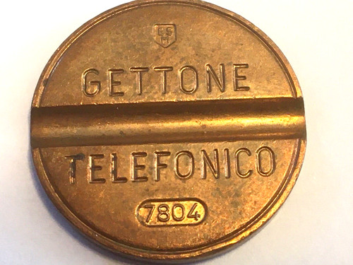 Gettone telefonico con zecca