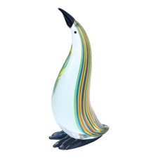 Statuina Pinguino Vetro Arte