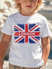 T-shirt ragazzo bandiera