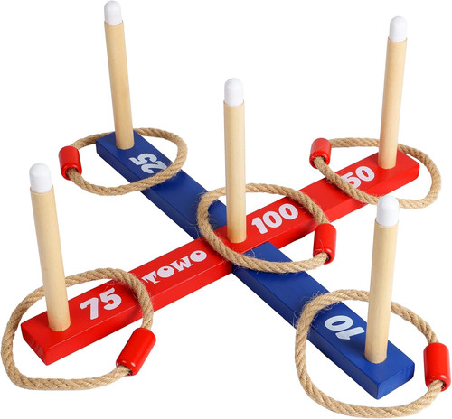 Gioco lancio anelli - lancio,
