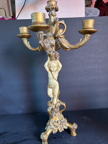 Antico lampadario angelo