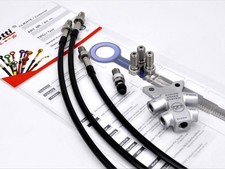 KIT IMPIANTO FRENANTE RACING PREFORO CIECO POMPA RADIALE MELOTTI PER YAMAHA R6 1