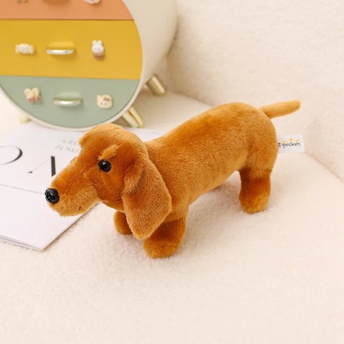 Peluche cane bassotto - , giallo
