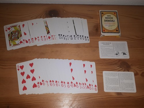 Carte magiche svengali con - carte,