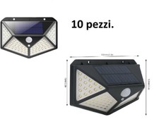 10 pezzi Faretti Da Esterno Ad