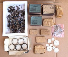 Lotto ricambi orologi d'epoca