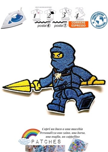 Patch jay ninja lego - jay,