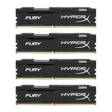 Kit Kingston HyperX Fury 64 GB (4x16 GB) HX421C14FB/16 DDR4 2133 memorie pc