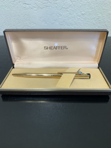 Vtg sheaffer white dot - white, 23k