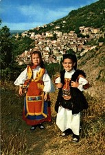 DESULO, Nuoro - Antichi Costumi e Panorama - NV - #033