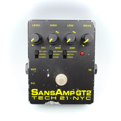 Tech21 sansamp gt2 - tech21, tube