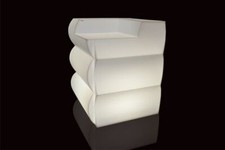 Bancone angolare in plastica