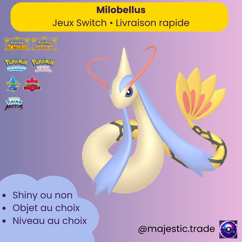 Milobellus shiny 6iv - milobellus,
