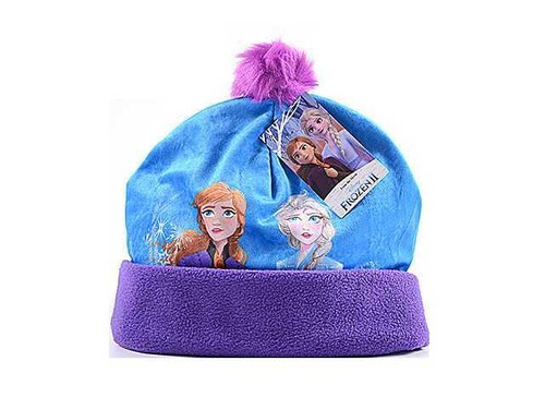 Cappello con risvolto - pon, pon