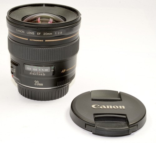 Obiettivo canon 8 20mm - ef, 2,8/20mm