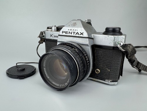 Asahi pentax k1000 fotocamera - asahi,