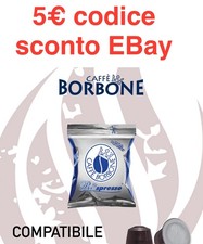 300 CAPSULE CAFFEE COMPATIBILE NESPRESSO* RESPRESSO BLU CAFFE BORBONE