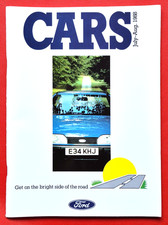FORD CARS 1988 BROCHURE Fiesta