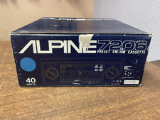 Autoradio a cassetta ALPINE
