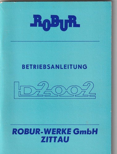 Ddr camion robur - ddr, ld