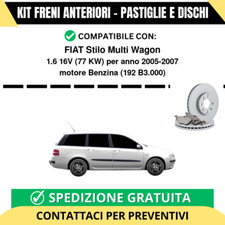 KIT FRENI ANTERIORI (Pastiglie