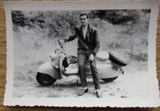 Vecchia foto scooter / scooter