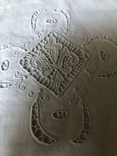 Antico grande copri cuscino