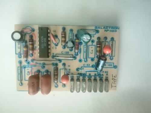 Galactron scheda tape 1103