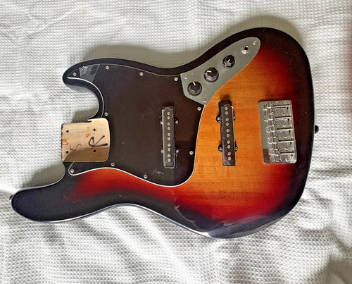Corpo chitarra sunburst - corpo,