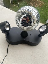 Palla Da Discoteca Con Motore Rotante Faretti Led
