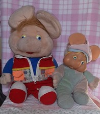 PUPAZZI PELUCHE TOPO GIGIO PARLANTI ANNI 90 VINTAGE GIOCATTOLI TOYS 