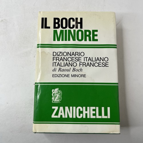 Boch minore dizionario - boch,