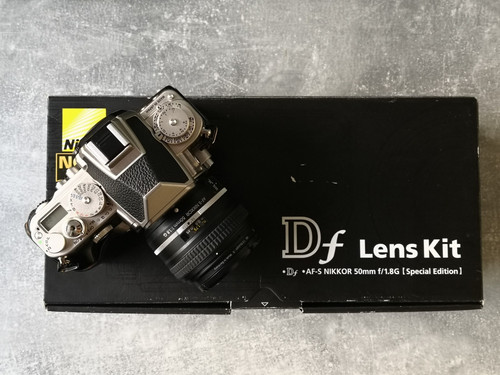 Nikon kit argento - df,
