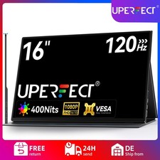 Monitor portatile Superfect 16" 1200P 120Hz monitor da gioco schermo USB C FHD ITA