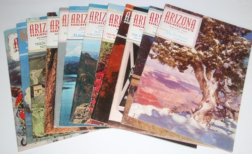1968 arizona highways lot of - highways,