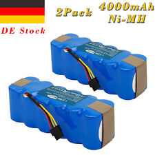 2x Batteria per Ecovacs 4Ah 14,4V Ni-MH Ariete Evolution 2.0 Profimaster Robot 2712 