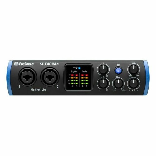 Presonus studio 24c 192 - 24c, khz