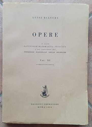 Luigi bianchi opere vol xi - vol.,