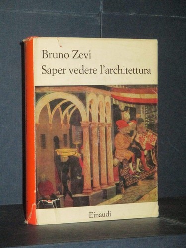 Bruno zevi saper - zevi, vedere