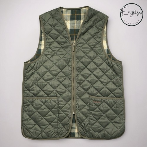 Barbour gilet trapuntato zip
