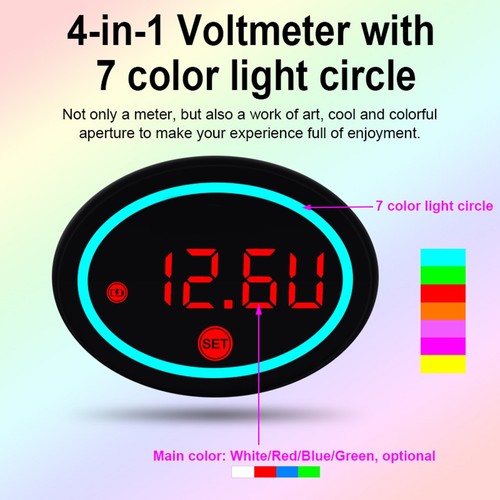 Voltmetro led multifunzione - voltmetro,
