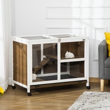 PawHut Conigliera in Legno