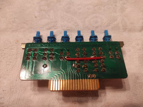 Nakamichi 630 tape monitor pcb - nakamichi,